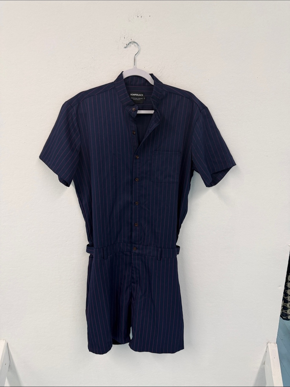 Romperjack Chateaux Pinstripe Men’s Jumpsuit